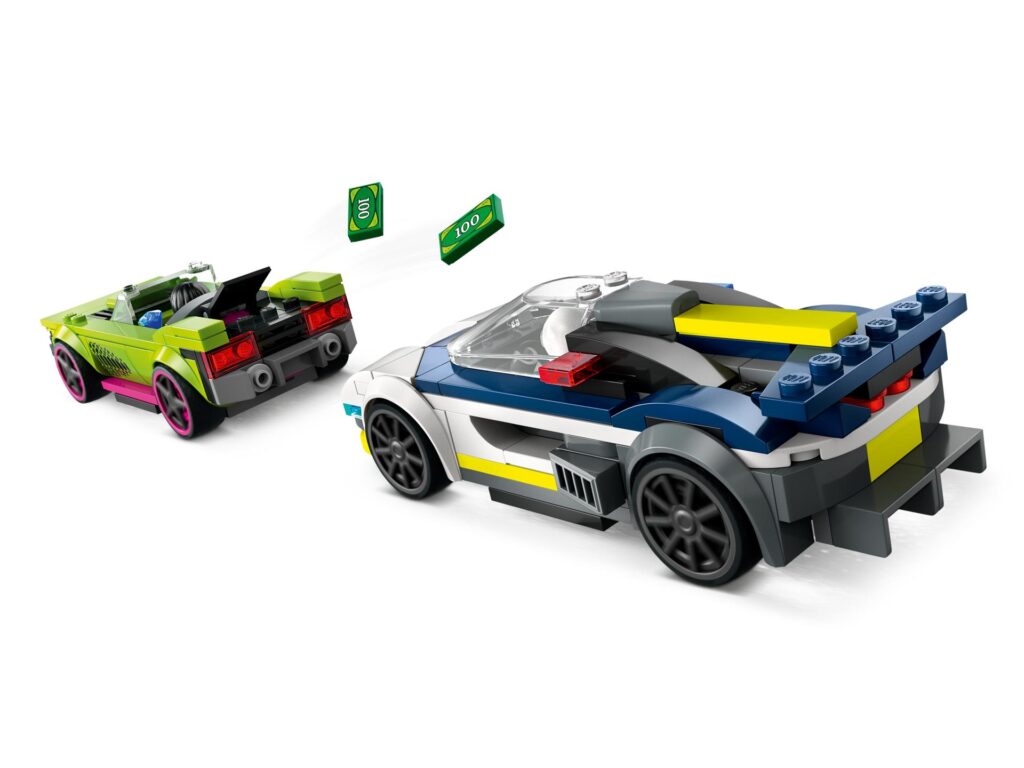 LEGO City 60415 Verfolgungsjagd mit Polizeiauto und Muscle Car | ©LEGO Gruppe