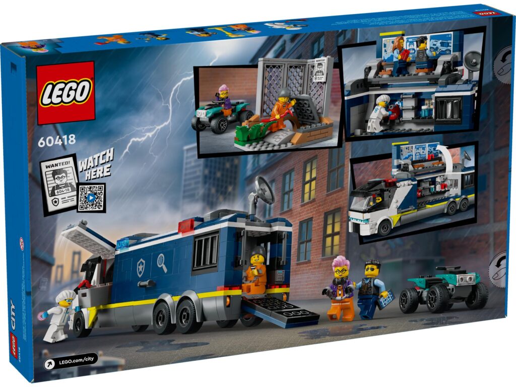 LEGO City 60418 Polizeitruck mit Labor | ©LEGO Gruppe