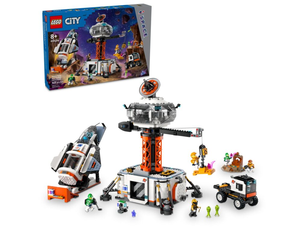 LEGO City 60434 Raumbasis mit Startrampe | ©LEGO Gruppe