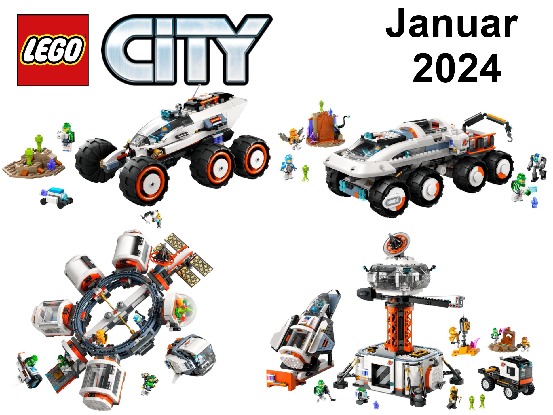 LEGO City Neuheiten Januar 2024 - Brickzeit