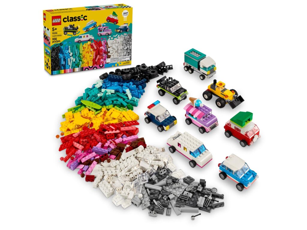 LEGO Classic 11036 Kreative Fahrzeuge | ©LEGO Gruppe
