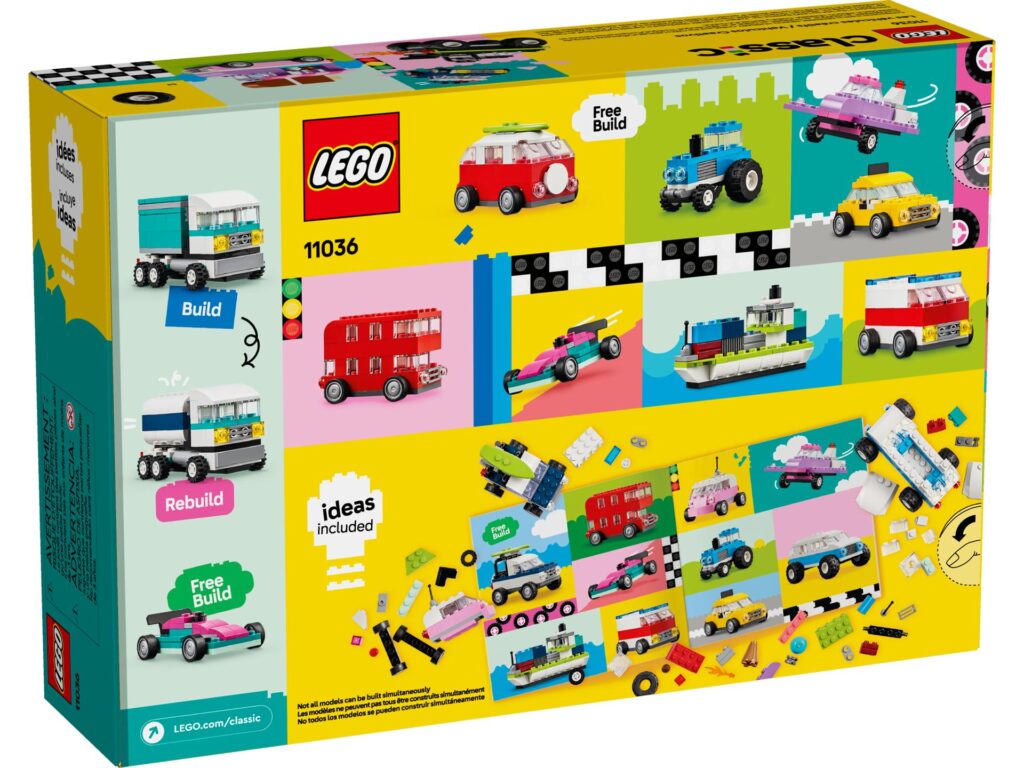 LEGO Classic 11036 Kreative Fahrzeuge | ©LEGO Gruppe