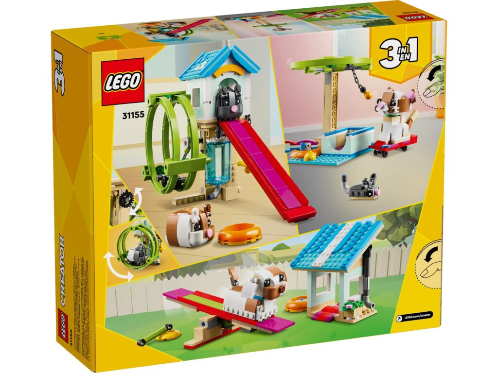 LEGO Creator 3-in-1-Sets 31155 Hamsterrad | ©LEGO Gruppe