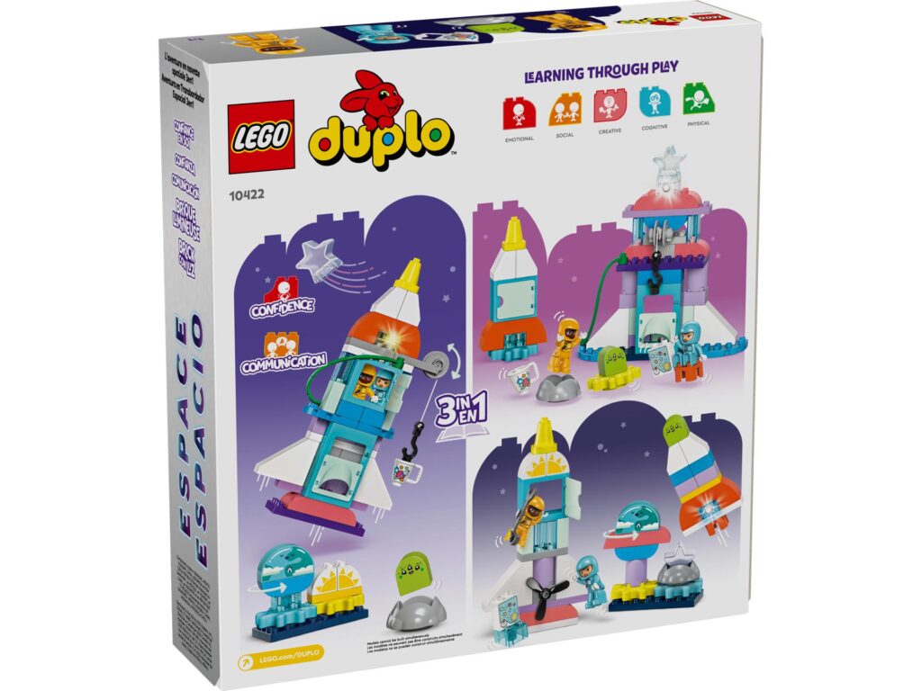 LEGO DUPLO 10422 3-in-1-Spaceshuttle für viele Abenteuer | ©LEGO Gruppe