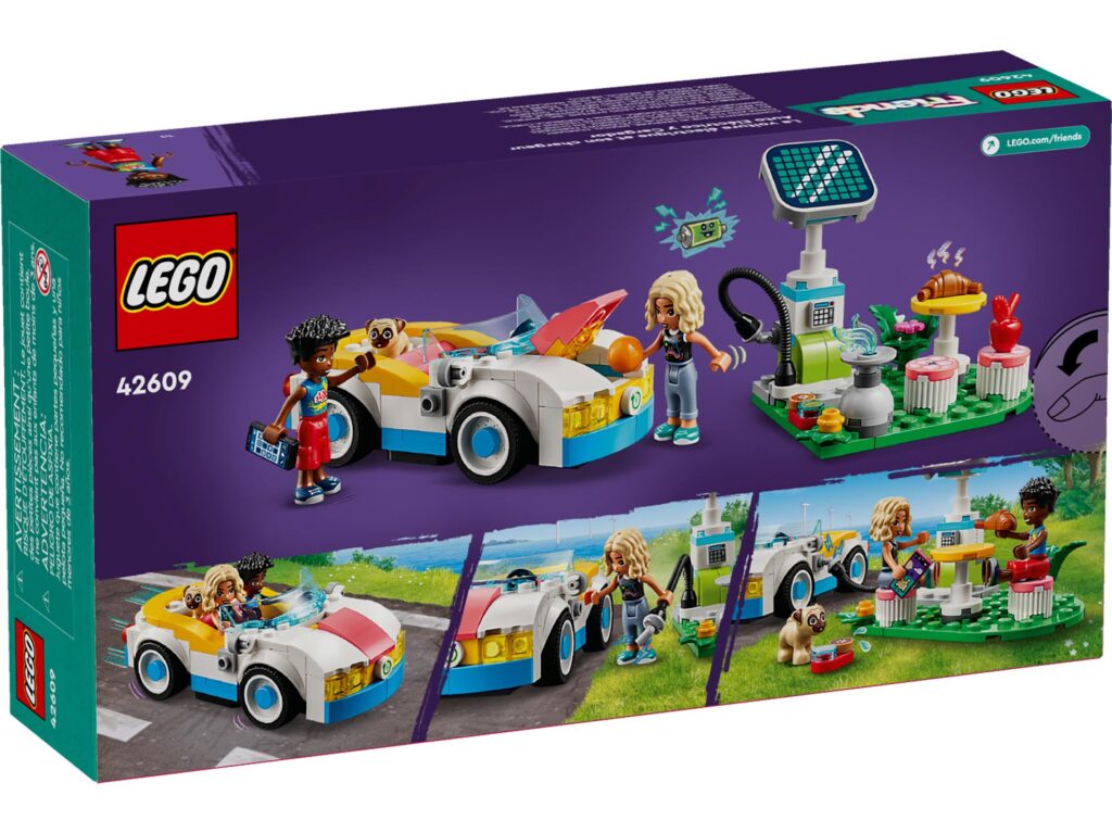 LEGO Friends 42609 E-Auto mit Ladestation | ©LEGO Gruppe