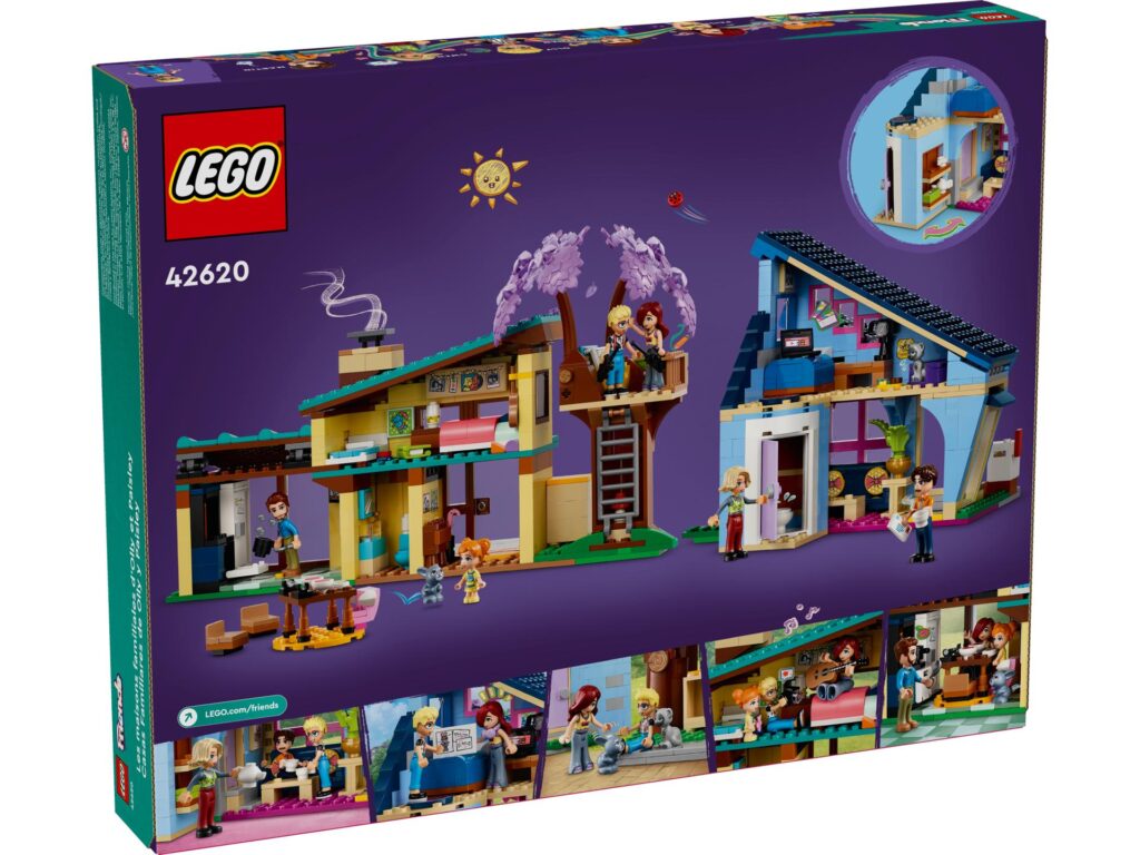 LEGO Friends 42620 Ollys und Paisleys Familien Haus | ©LEGO Gruppe