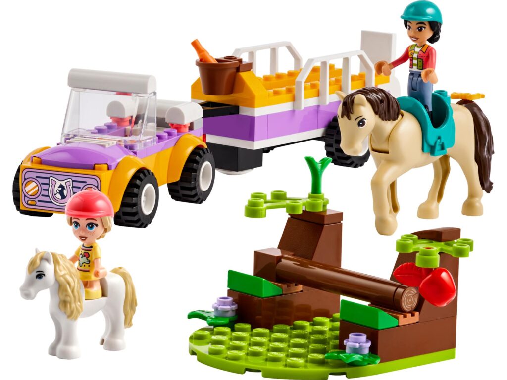LEGO Friends 42634 Pferde- und Pony-Anhänger | ©LEGO Gruppe