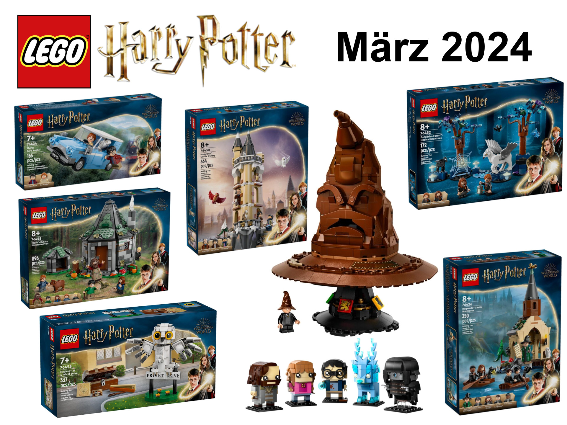 LEGO Harry Potter Neuheiten März 2024 Update Brickzeit