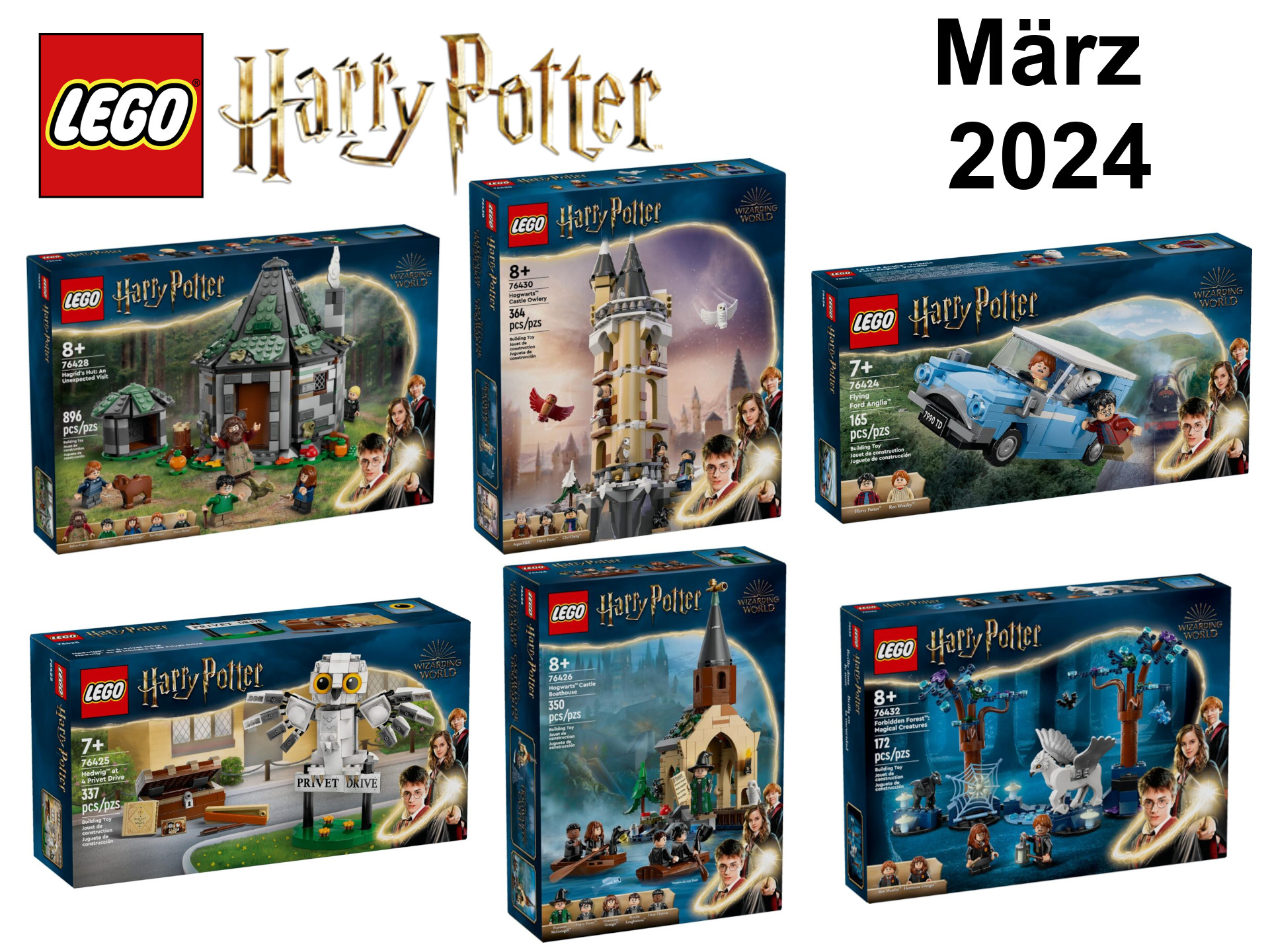 LEGO Harry Potter Neuheiten März 2024 Brickzeit