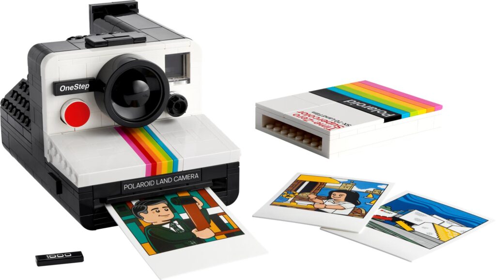 LEGO Ideas 21345 Polaroid OneStep SX-70 Sofortbildkamera | ©LEGO Gruppe