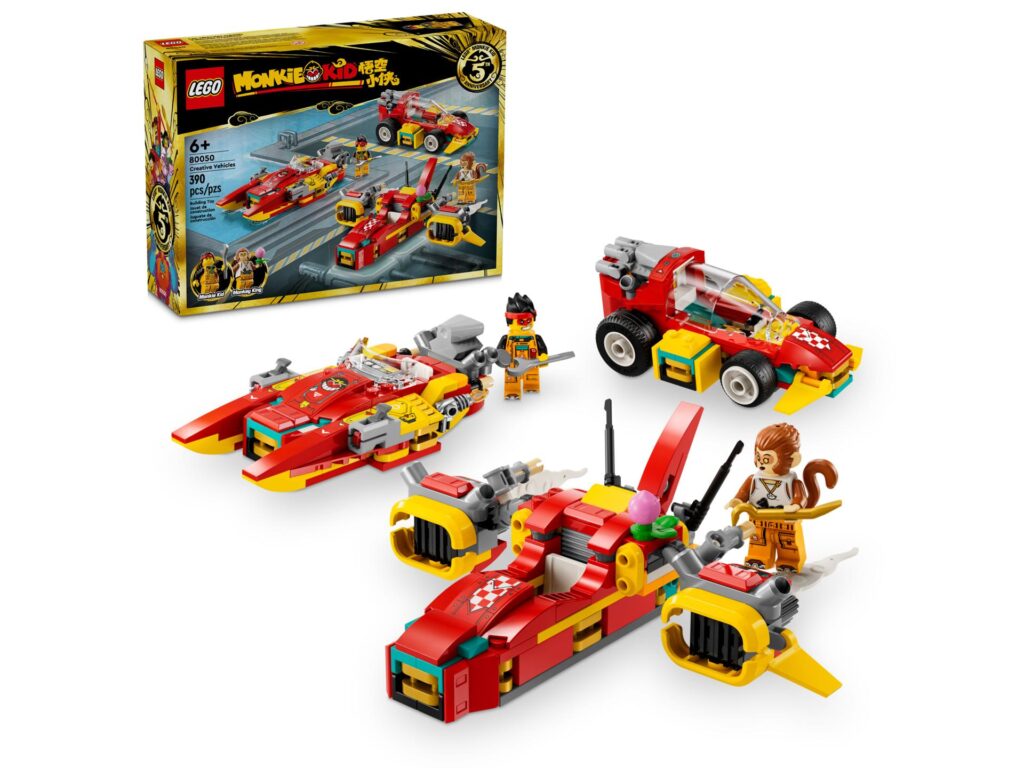 LEGO Monkie Kid 80050 Kreative Fahrzeuge | ©LEGO Gruppe