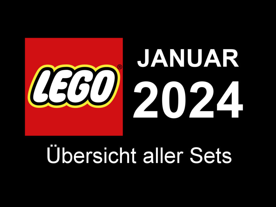 LEGO Januar 2024 - Neuheiten in der Übersicht