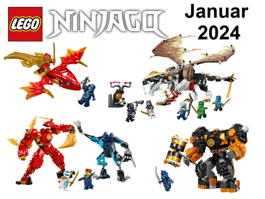 LEGO Ninjago Neuheiten Januar 2024