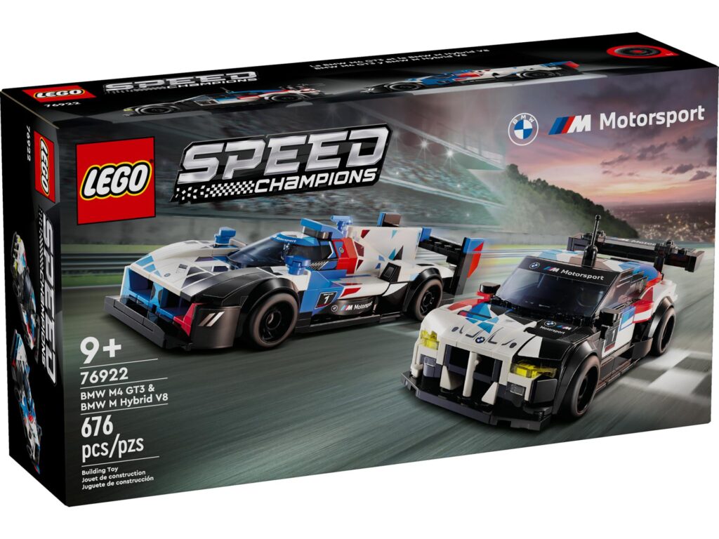 LEGO Speed Champions 76922 BMW M4 GT3 & BMW M Hybrid V8 Rennwagen | ©LEGO Gruppe