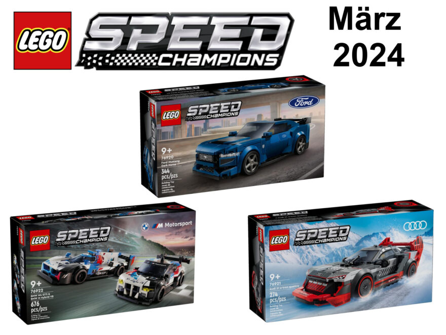 LEGO Speed Champions Neuheiten März 2024