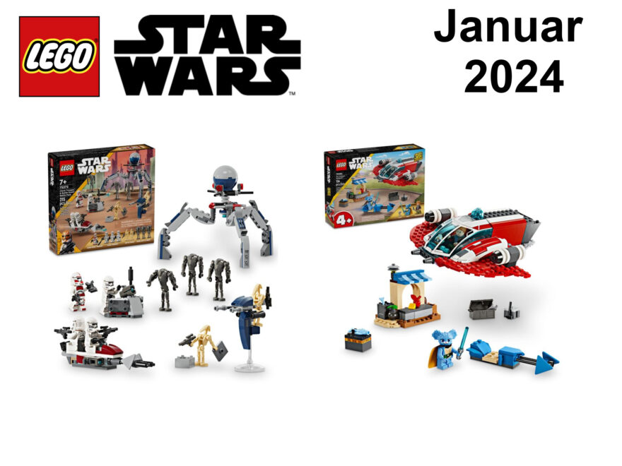 LEGO Star Wars Neuheiten Januar 2024 Brickzeit