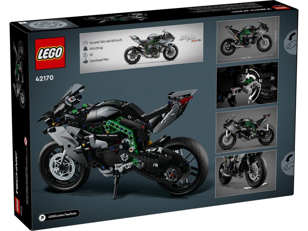 LEGO Technic 42170 Kawasaki Ninja H2R Motorrad | ©LEGO Gruppe