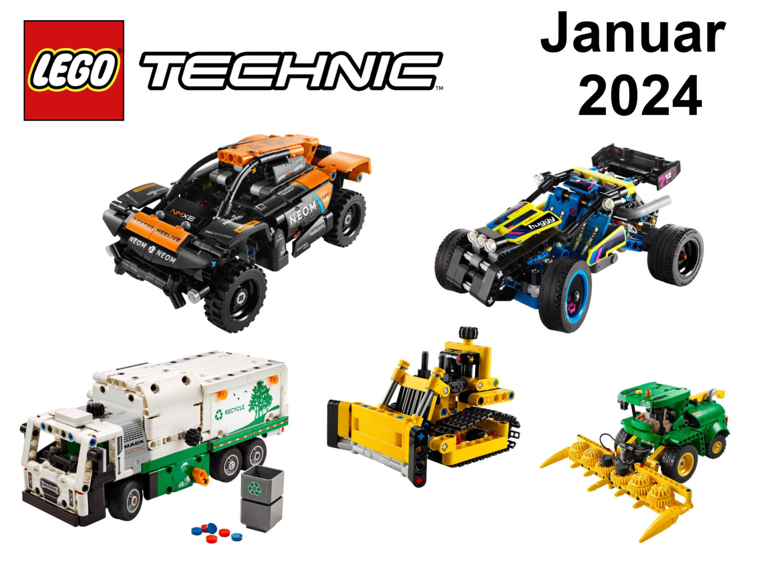 LEGO Technic Neuheiten Januar 2024 Brickzeit