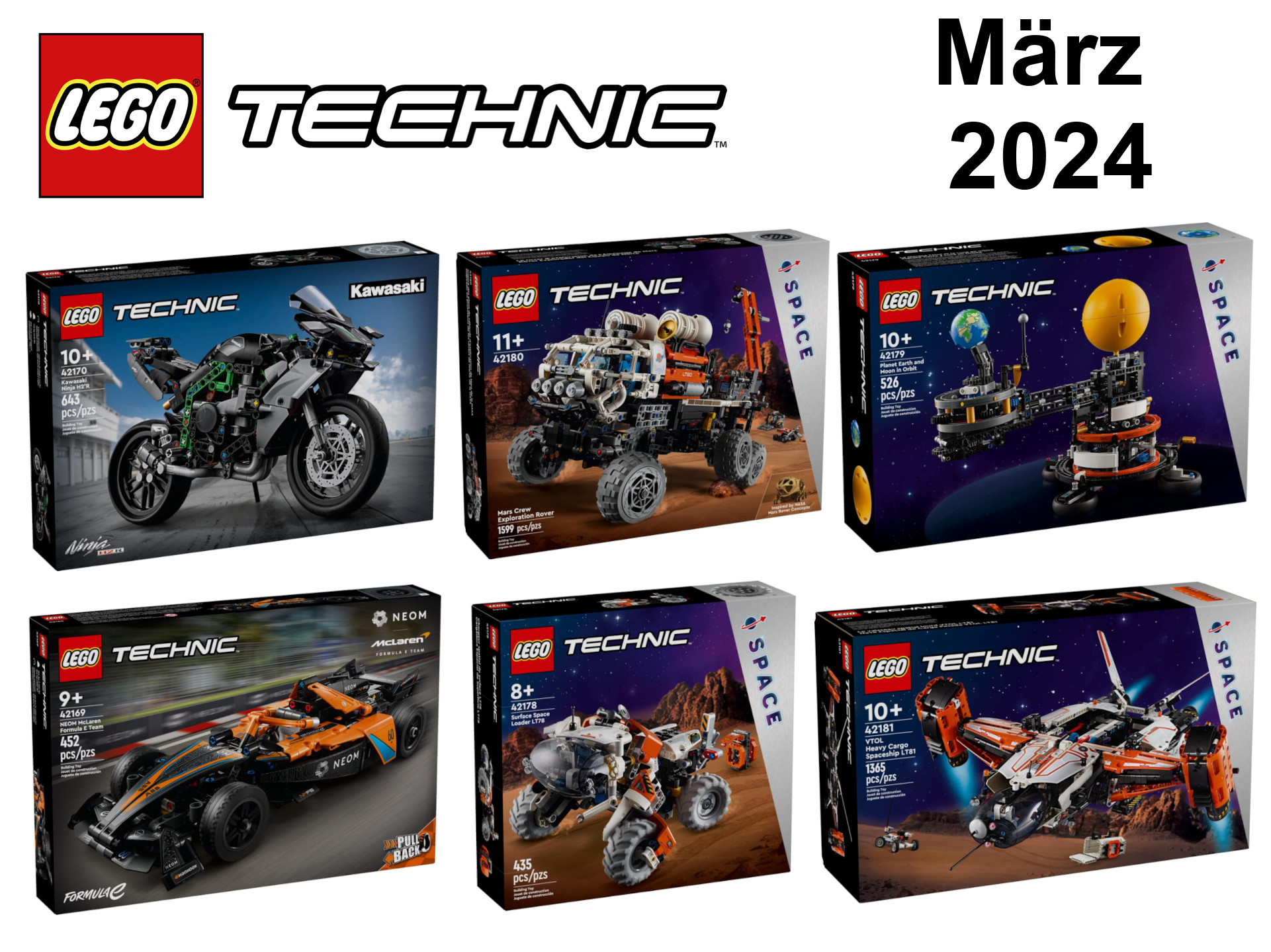 LEGO Technic Neuheiten M rz 2024 Brickzeit