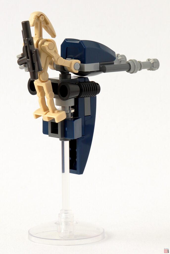 LEGO 75372 Single Trooper Aerial Platform (STAP) mit B1-Droide | ©rickzeit