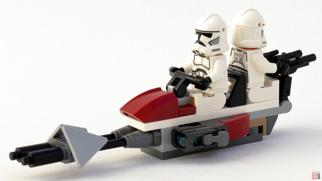 LEGO 75372 Speeder mit zwei Clone Trooper | ©Brickzeit