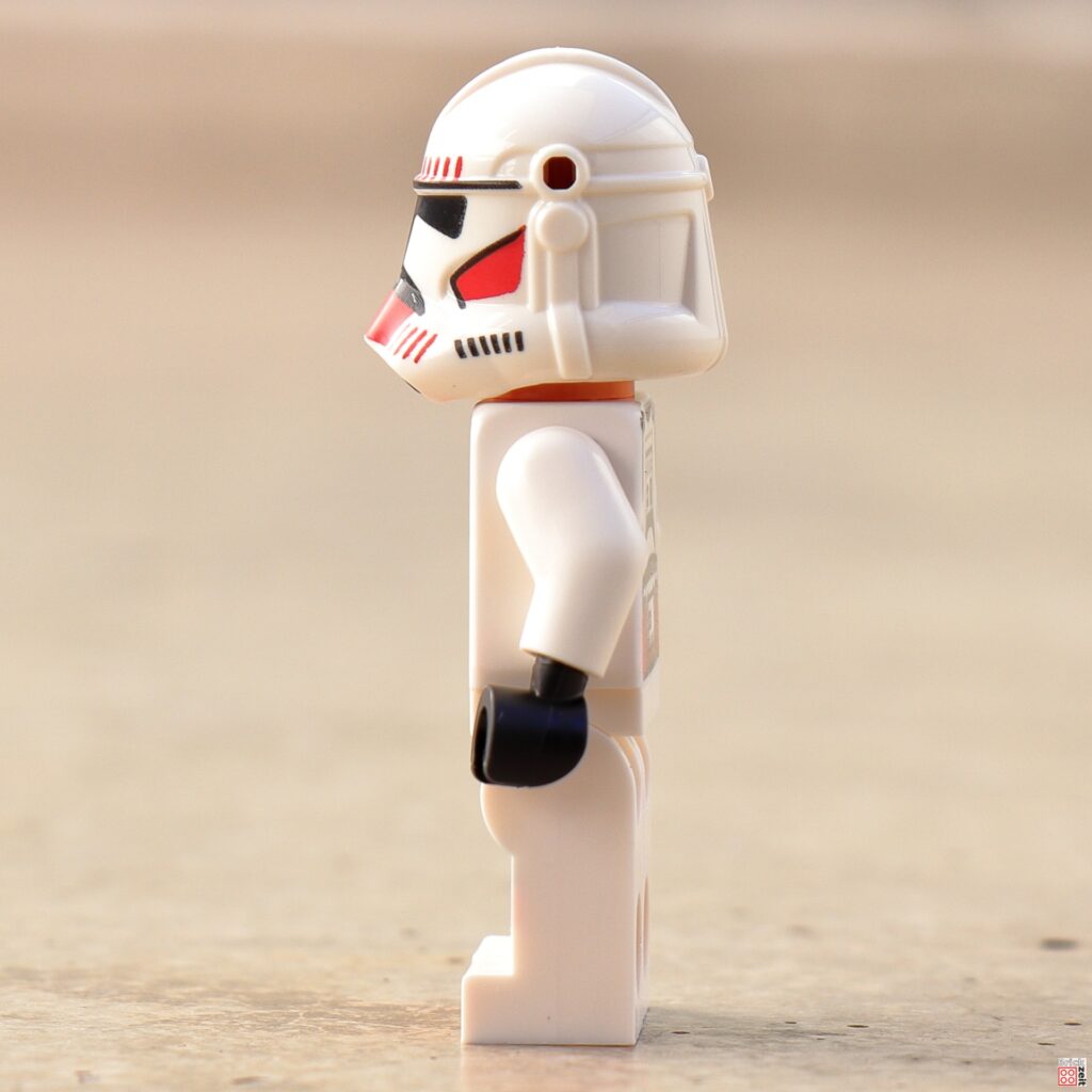 LEGO 75372 Clone Shock Trooper, linke Seite | ©Brickzeit