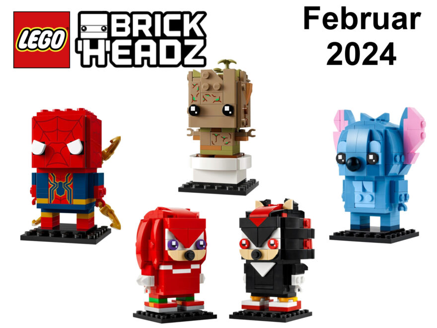LEGO Brickheadz Neuheiten Februar 2024