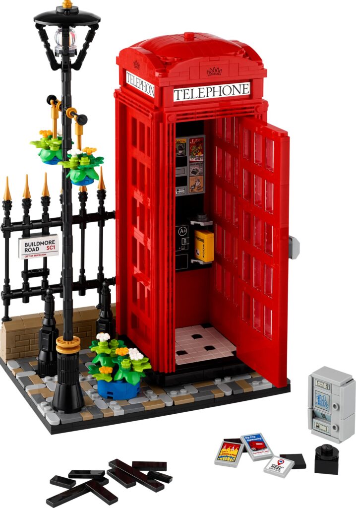 LEGO Ideas 21347 Rote Londoner Telefonzelle | ©LEGO Gruppe