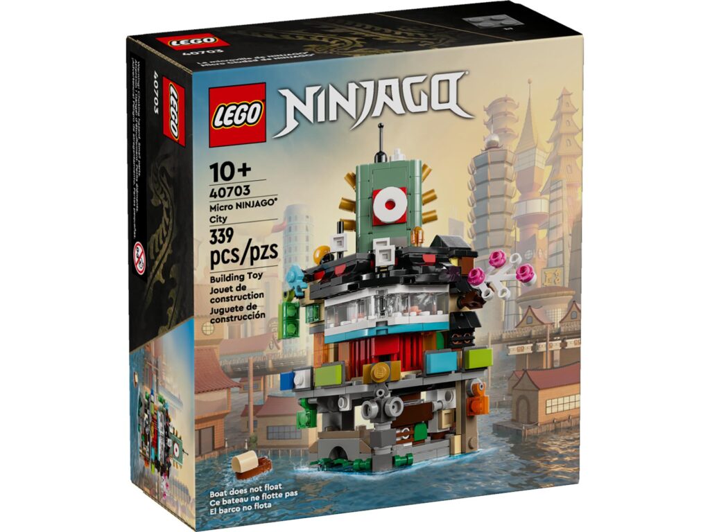 LEGO NINJAGO 40703 Mikro-Modell von NINJAGO City | ©LEGO Gruppe