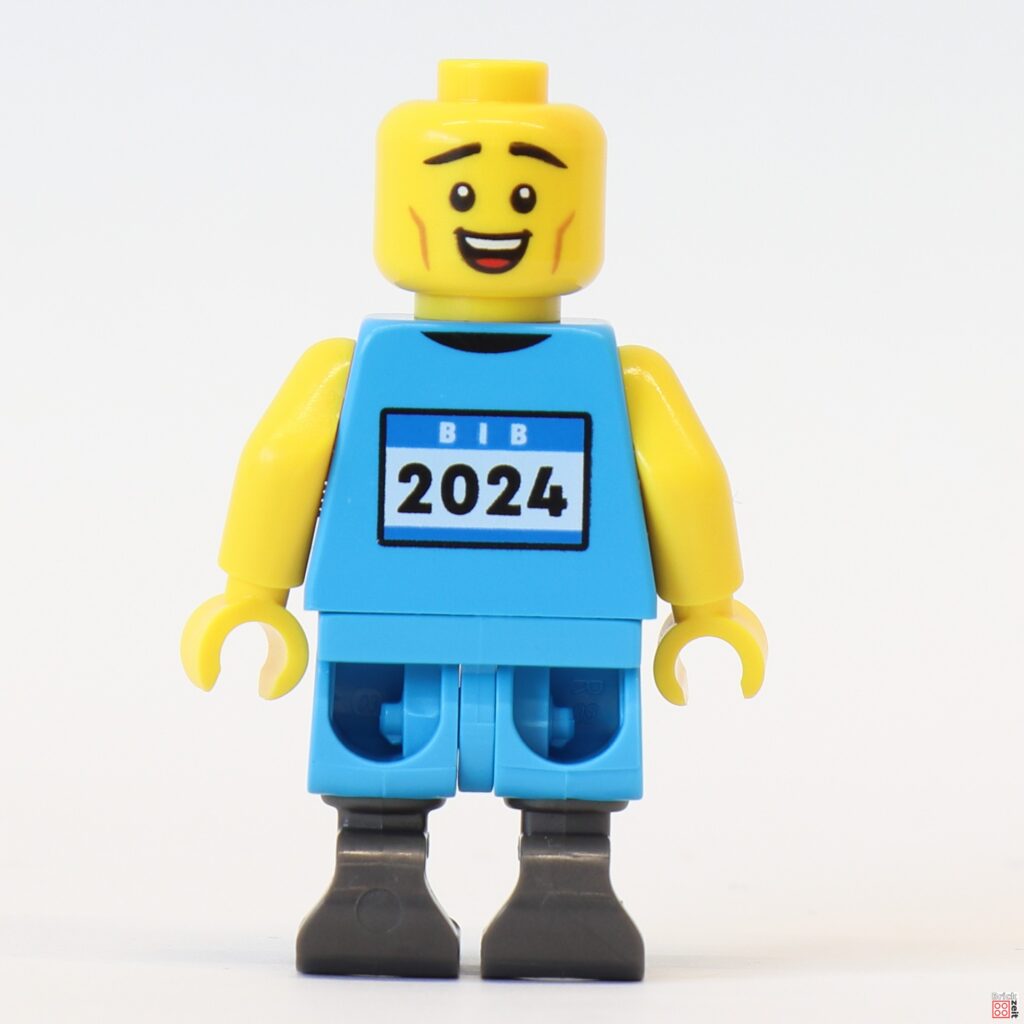 LEGO 71045 Sprinter ohne Haare, Rückseite | ©Brickzeit