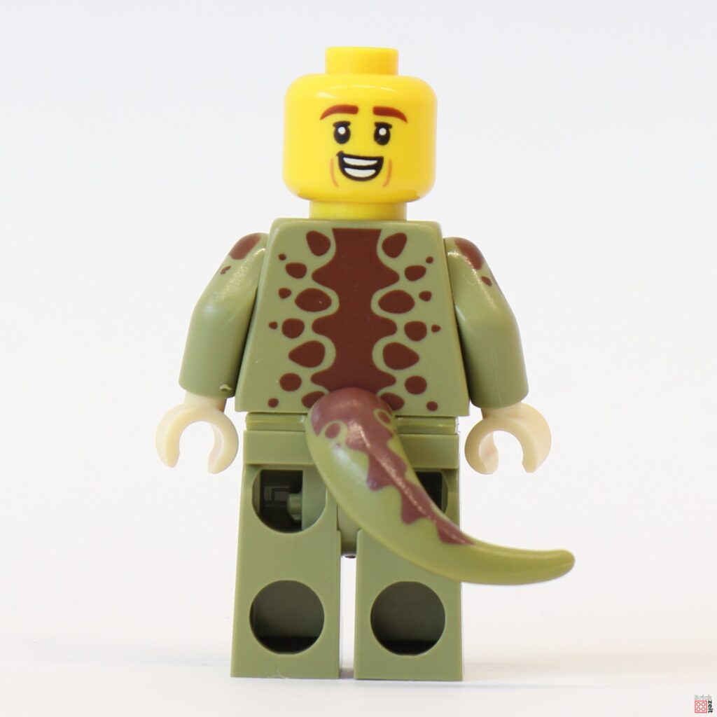 LEGO 71045 Triceratops Kostüm-Fan ohne Helm | ©Brickzeit