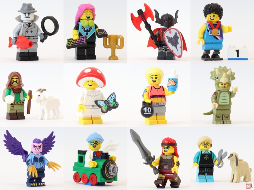Review - LEGO 71045 Minifiguren Serie 25