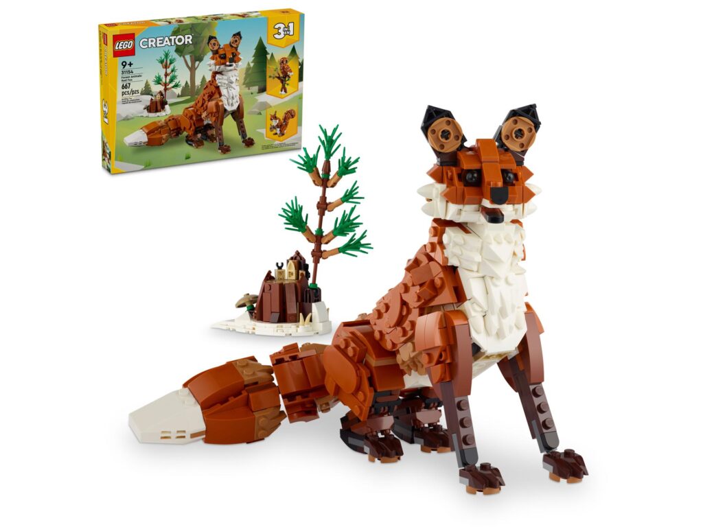 LEGO Creator 3-in-1-Sets 31154 Waldtiere: Rotfuchs | ©LEGO Gruppe