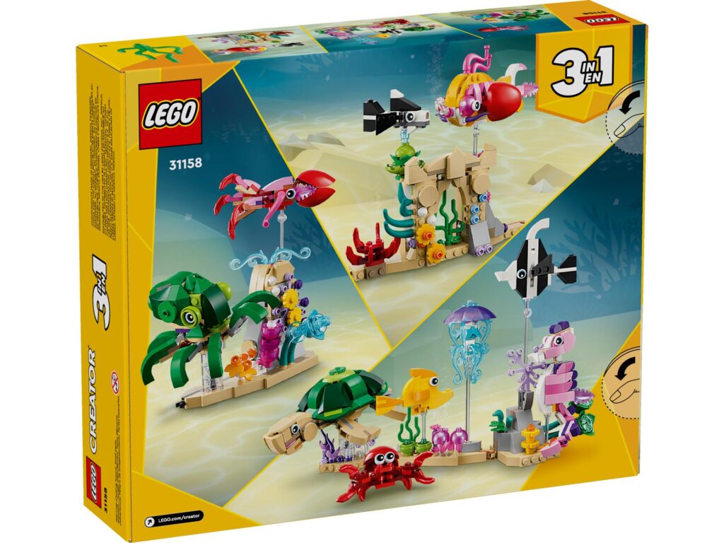 LEGO Creator 3-in-1-Sets 31158 Meerestiere | ©LEGO Gruppe