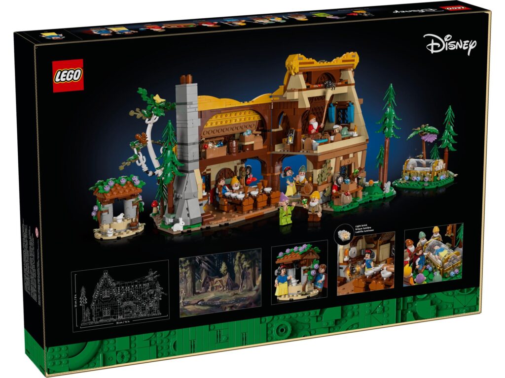 LEGO Disney 43242 Die Hütte von Schneewittchen und den sieben Zwergen | ©LEGO Gruppe