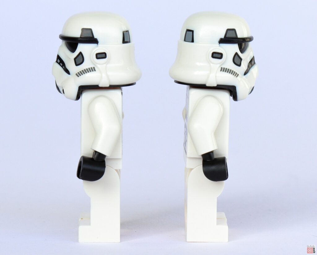 LEGO 75387 - Stormtrooper, rechte und linke Seite | ©Brickzeit