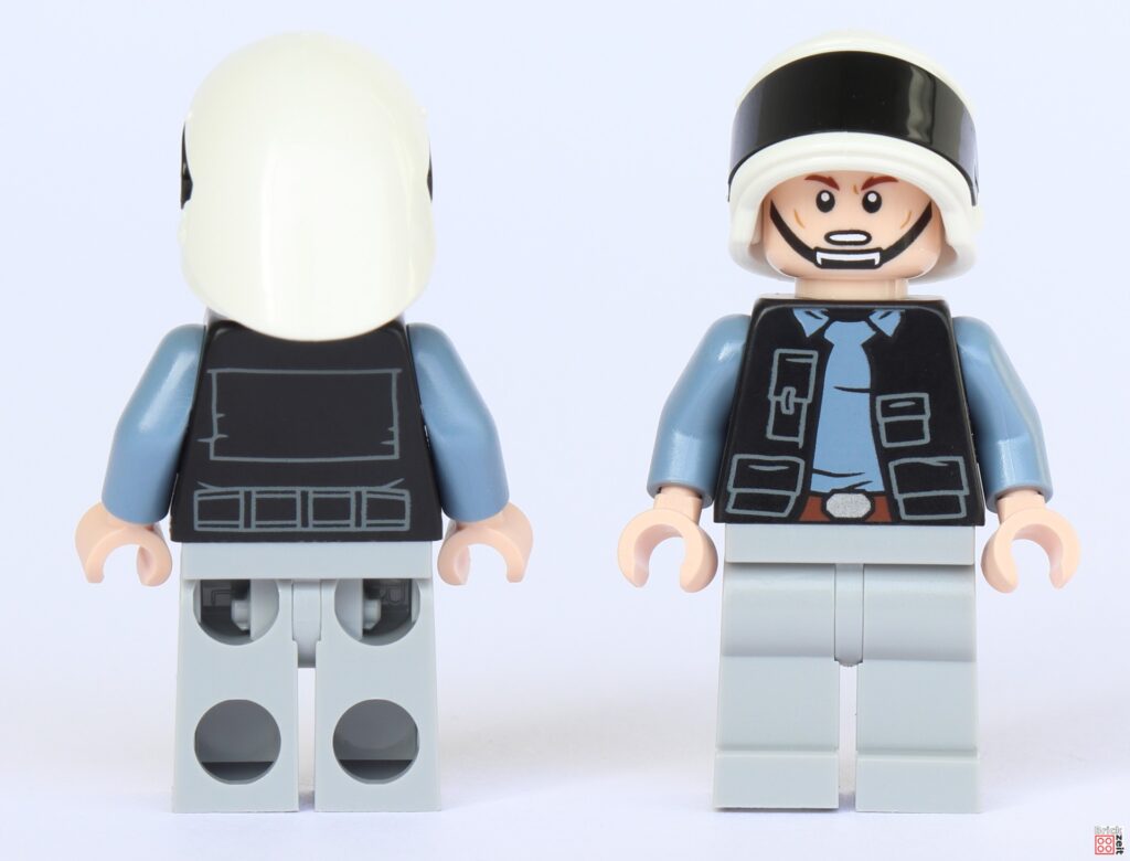 LEGO 75387 - Rebellen Fleet Trooper, Vorder- und Rückseite | ©Brickzeit
