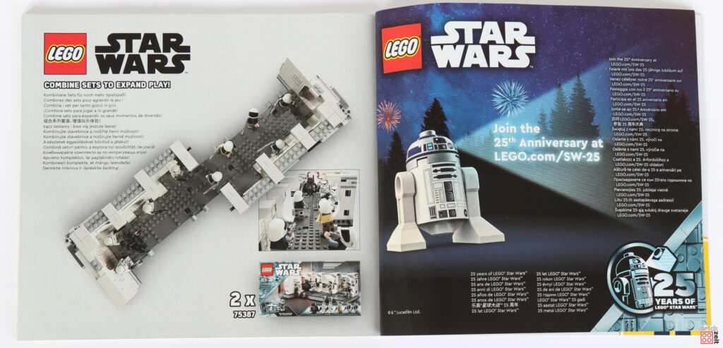 LEGO 75387 - Die letzten Seiten | ©Brickzeit