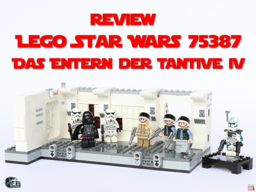 Review - LEGO Star Wars 75387 Das Entern der Tantive IV | ©Brickzeit