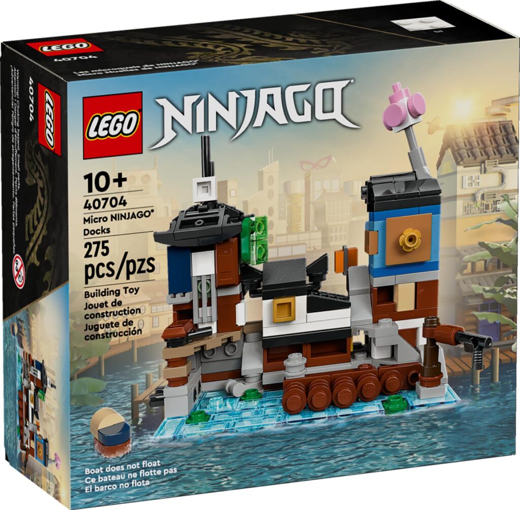 LEGO NINJAGO 40704 Mikro-Modell des NINJAGO Hafen | ©LEGO Gruppe