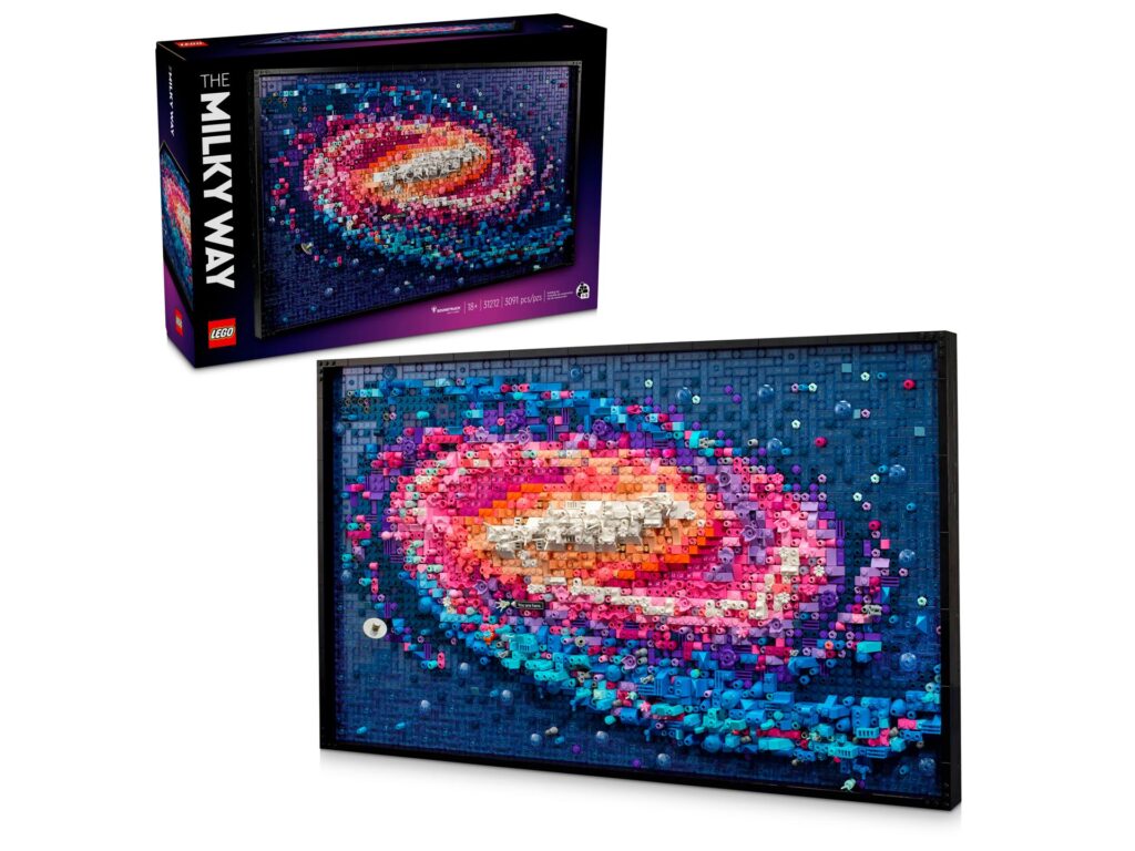 LEGO Art 31212 Die Milchstraßen-Galaxie | ©LEGO Gruppe