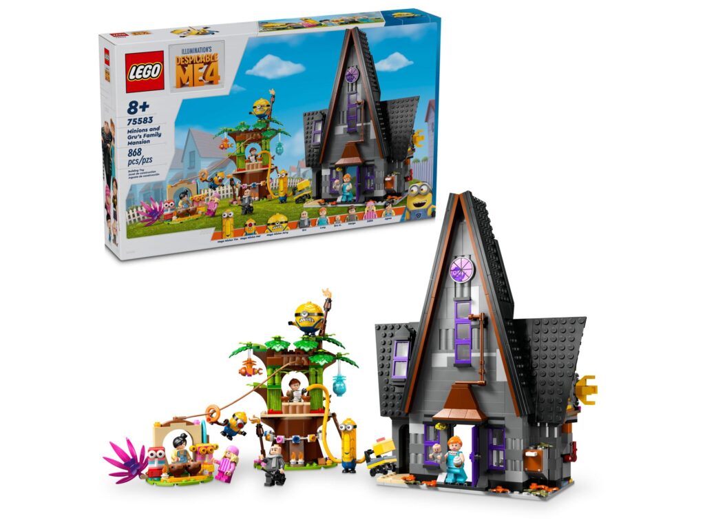 LEGO Minions 75583 Familienvilla von Gru und den Minions | ©LEGO Gruppe