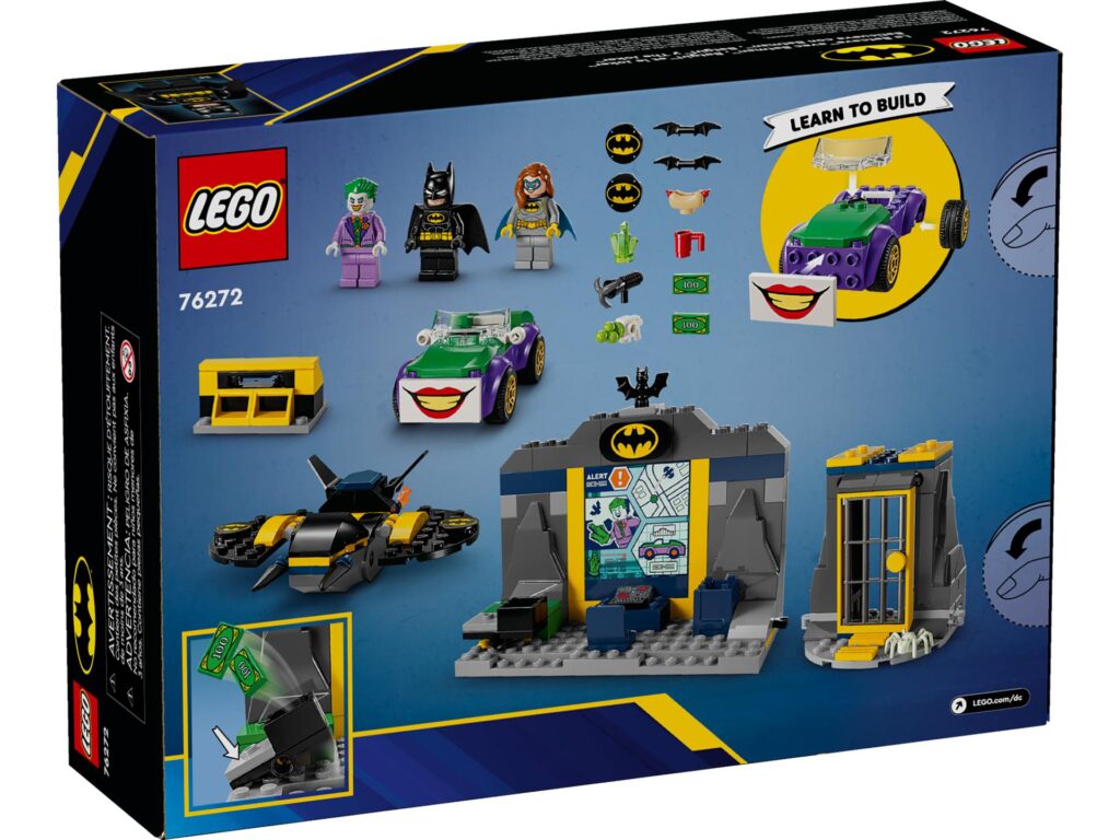 LEGO Batman 76272 Bathöhle mit Batman, Batgirl und Joker | ©LEGO Gruppe
