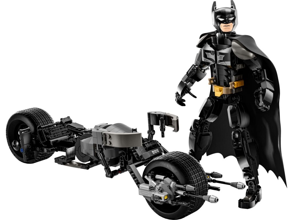 LEGO Batman 76273 Batman Baufigur mit dem Batpod | ©LEGO Gruppe