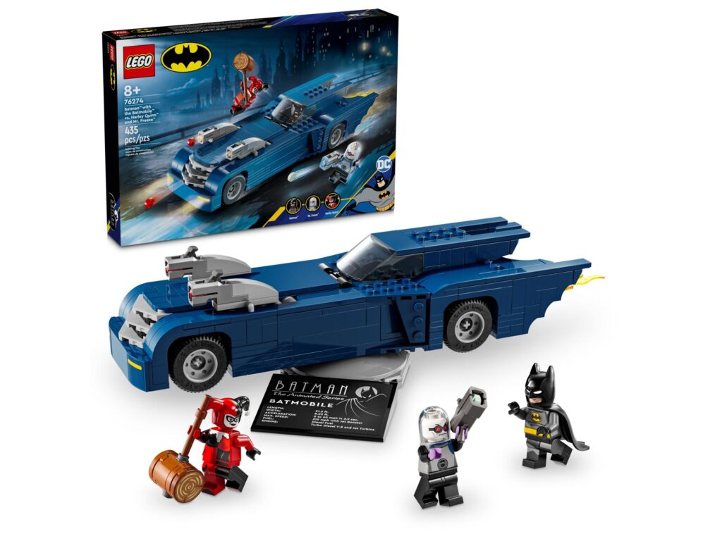 LEGO Batman 76274 Batman im Batmobil vs. Harley Quinn und Mr. Freeze | ©LEGO Gruppe