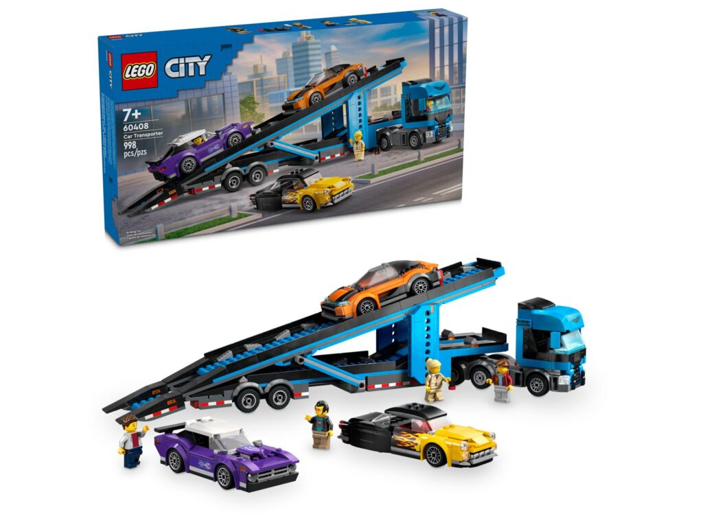 LEGO City 60408 Autotransporter mit Sportwagen | ©LEGO Gruppe