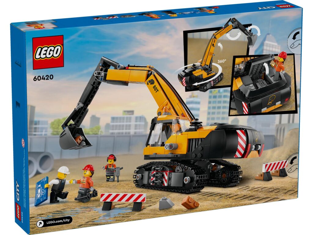LEGO City 60420 Raupenbagger | ©LEGO Gruppe