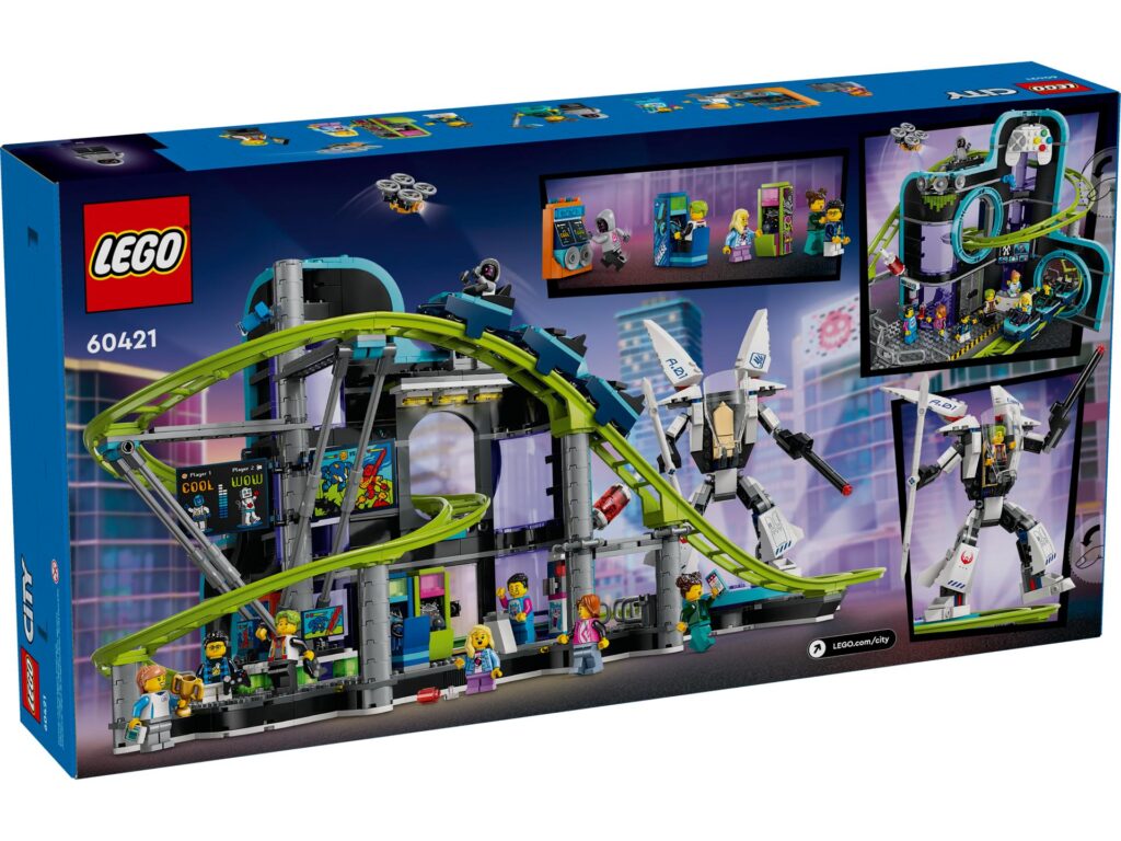 LEGO City 60421 Achterbahn mit Roboter-Mech | ©LEGO Gruppe