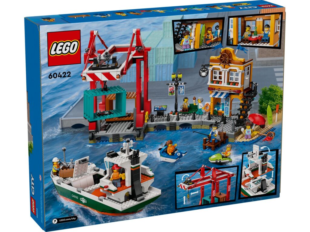 LEGO City 60422 Hafen mit Frachtschiff | ©LEGO Gruppe