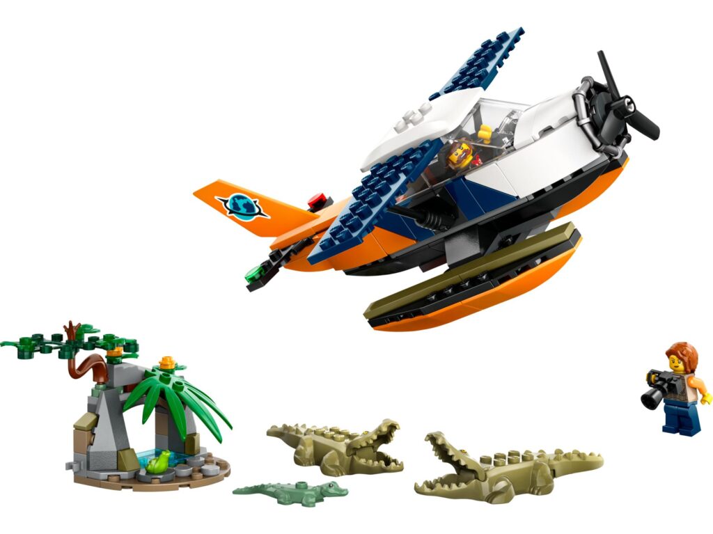 LEGO City 60425 Dschungelforscher-Wasserflugzeug | ©LEGO Gruppe